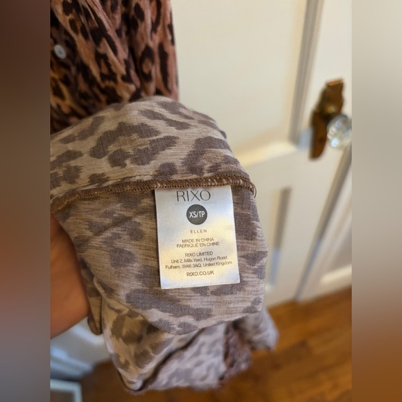 RIXO | Ellen Leopard Print Dress, Size XS - Picture 11 of 15
